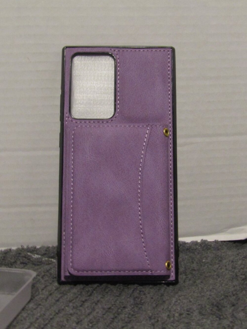 for Samsung Galaxy Note 20 Ultra Wallet Case with Tempered Glass Screen